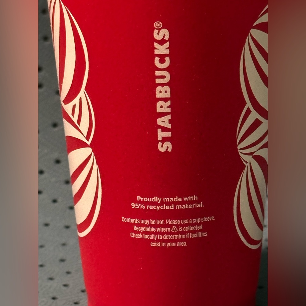 Starbucks Red Holiday Tumbler - Picture 2 of 3